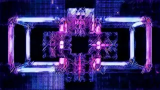 Glitch Etch Effect 4K Seamless Video Background VJ Loop - VFX Resolume Tube 01 - No Copyright