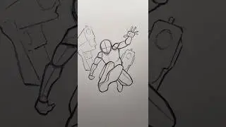 How to draw Yoichi Isagi volley shot ⭐️Tutorial⭐️ #bluelock #isagiyoichi #isagi #pose #tutorial #art