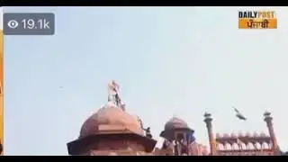 To all those who were saying Tiranga was not  removed from Red fort