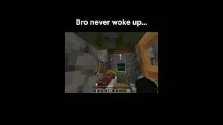 sleeping forever...🥀#minecraft#minecraftshorts