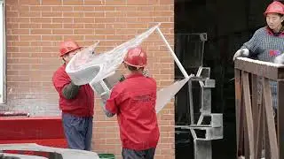 Double Curved Aluminum Curtain Wall Facade Technology Is Advancing, From Superstar Mingchong