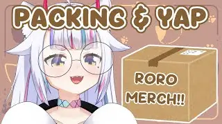 【ZATSU】PACKING MERCH ORDERS & YAP!!【Shiroroll】