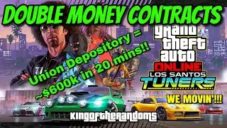 🔴Double Money Auto Shop Contracts in GTA ONLINE - LIVE 8/16/2025