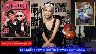 Fans say Ros&eacute;'s APT version on The Howard Stern Show is better than the original