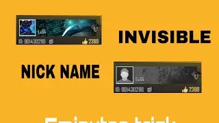 INVISIBLE NAME / HOW TO MAKE INVISIBLE NICK NAME IN FREE FIRE.