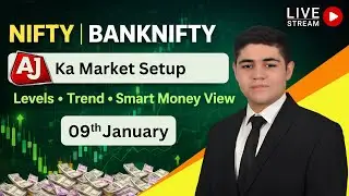 Nifty Prediction for Today | 09 Jan Market Setup | Bank Nifty Analysis & Key Levels