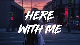 Elina | Here With Me  (lyrics)