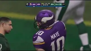Madden NFL 24 Vikings vs Jets SuperBowl Franchise Mode