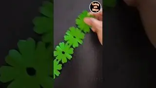 Paper cutting design Border#shorts  #shortsvideo  #bulletinboard  #papercraft #borderdesign