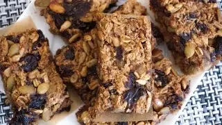 Dried Fruit And Seed Oatmeal Bars| Gluten Free, Dairy Free, Nut Free, Vegan Recipe