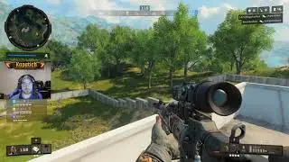 CoD Black Ops 4 Blackout- Clutch Tomahawk Snipe[Rank 1 #19]