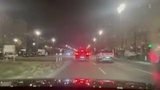 Driving at Night | Berlin City | 4K