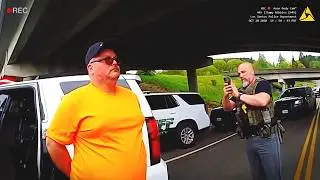 Sex Offender Flips Stolen Homeland Security Car!