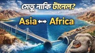 এশিয়া ও আফ্রিকাকে যুক্ত করবে এই মেগা প্রকল্প! লাল সাগরের নিচে টানেল নাকি সেতু  Red Sea Mega Project