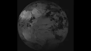 EWS G1 GOES 13 Full Disk IR Animation 31 08 2021