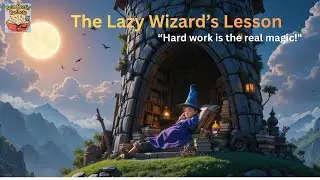 The Lazy Wizard's Lesson - Moral Stories for Kids | Animation | Cartoon  | Bed Time Stories