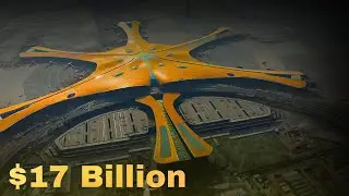 China's Starfish Airport. World's most  Futuristic Mega-airport.