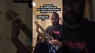 The Artificial North - Soreption (Guitar Cover with Coughing Fit) #guitarcover
