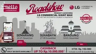 INGIN PUNYA USAHA LAUNDRY JAMAN NOW ?? | LG COMMERCIAL LAUNDRY