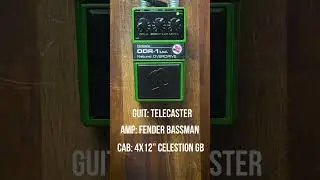 How to make your Single Coils really fat sounding using a Nobels ODR-1#shorts