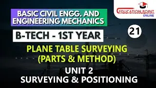 Plane Table Surveying | Plane Table Surveying Equipment  |  Method of Plane Table Surveying