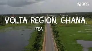 4K Aerial View Of The Beautiful Klikor-Agbozume In Ghana, West Africa.#breathtakingviews   #dsg#tour