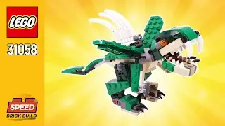 LEGO Creator Velociraptooth MOC (31058)[156 pcs] Alternate Build for Mighty Dinosaurs | Instructions