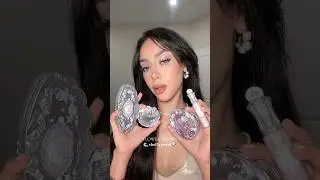 flower knows shell's jewel collection 🐚✨#flowerknows #makeup  #makeuptutorial #glittermakeup