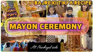 Mayon Day at AA Family  🤩 Fun day with Family 🤎 Bajre ki Tikkya recipe 😋 