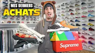 MES DERNIERS ACHATS STREETWEAR & SNEAKERS ( -4000€ )💸