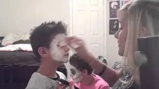 Jack Skellington Makeup | LadyLuckTutorials