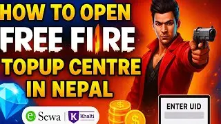 How to open #freefire Topup Centre in nepal 💎🇳🇵💯
