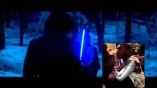 Star Wars Trailer - John Boyega Reaction Split Screen