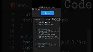Modern Button Animation Using HTML & CSS 🔥 | Beginner Friendly Tutorial 2025