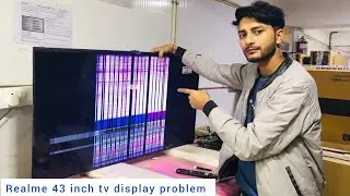 Realme tv 43 inch display problem | realme tv display repair | realme tv 43 inch panel issues #ledtv