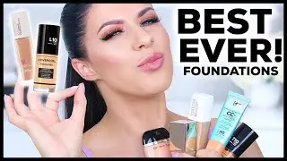 THE BEST FOUNDATIONS OF 2018!! YEARLY  BEAUTY FAVORITES!!