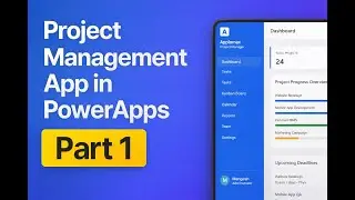 Project Management App in Power Apps &ndash; Part 1: Menu Screen | Full Template Available
