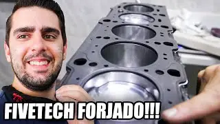 BOMBA DE RESPEITO!!💣😈 MOTOR MAREA FIVETECH 2.4 FORJADO🔥 RET&Iacute;FICA COMPLETA