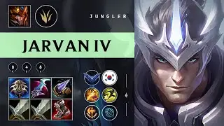 Jarvan IV Jungle vs Lillia - KR Diamond Patch 25.24