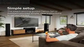 Лучшее предложение: стереоресивер Denon AVR-X2800H 7.2 канала | Домашний кинотеатр 8K UHD