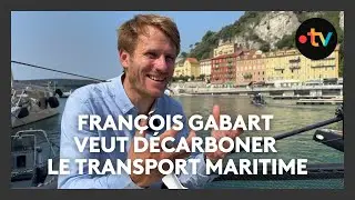 François Gabart veut décarboner le transport maritime grâce à un trimaran cargo