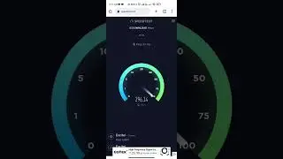 Internet speed test 🔥🔥 excitel #broadbandinternet #fiber