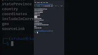 How to Extract Columns from CSV Using 'cut' Command in Linux  #kalilinux
