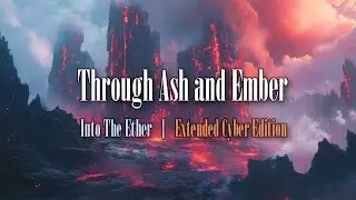 Into the Ether - Through Ash and Ember (Official Lyric Video) | Synthwave | Techno | Electrodance