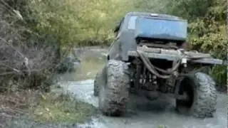 RAW TRAIL FOOTAGE - MUD TRUCKS in the SWAMP at River Run!