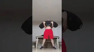 Sandbag to Shoulders into Squat (5 sets) #motivation #sandbagtraining