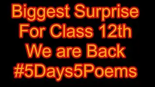 #5Days5Poems के साथ हम हाज़िर है || Starting on 05th December || Pradhuman EduHub ||