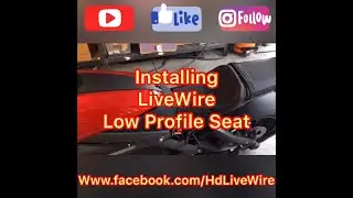 Installing Carbon Fiber Tail Section Cowl On the LiveWire