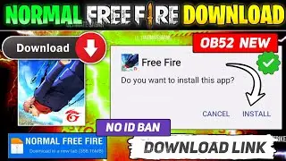 Free Fire Kaise Download Karen || How To Download Free Fire || Normal Free Fire Download Link
