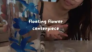 floating flower centerpiece decoration 🌹